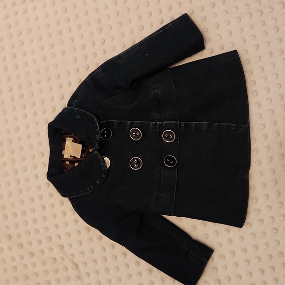 6-12M Joe Fresh Jean Peacoat - Picture 1 of 3